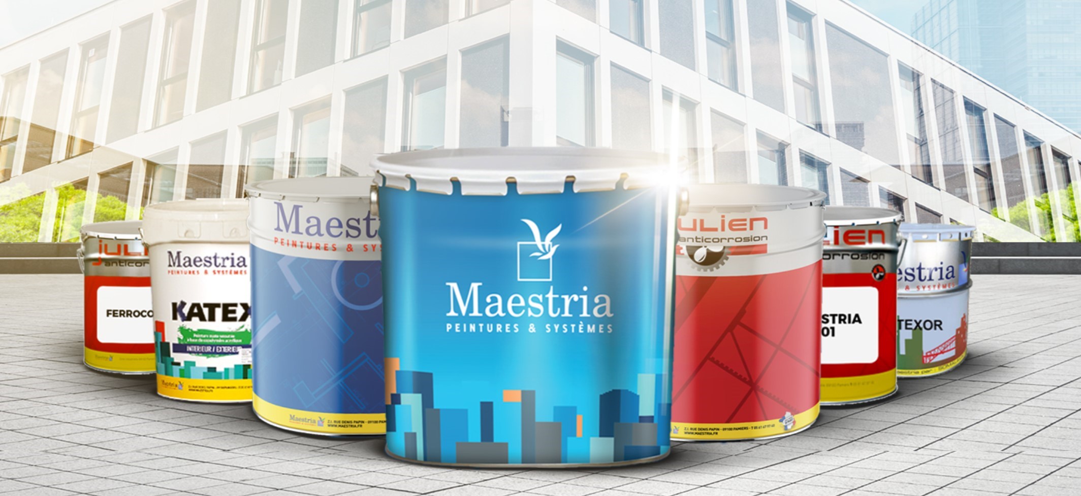 Τεχνοτροπίες διακόσμησης , Χρώματα Maestria