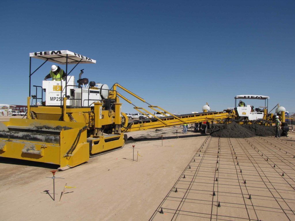 Μηχανήματα διανομής σκυροδέματος