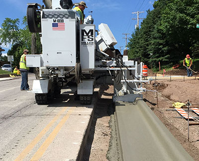  Miller Formless - Εξοπλισμός επίστρωσης από σκυρόδεμα